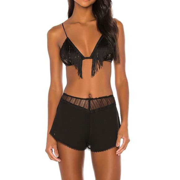 NWT Lovers + Friends Cosmo Bra in Black - Picture 4 of 4